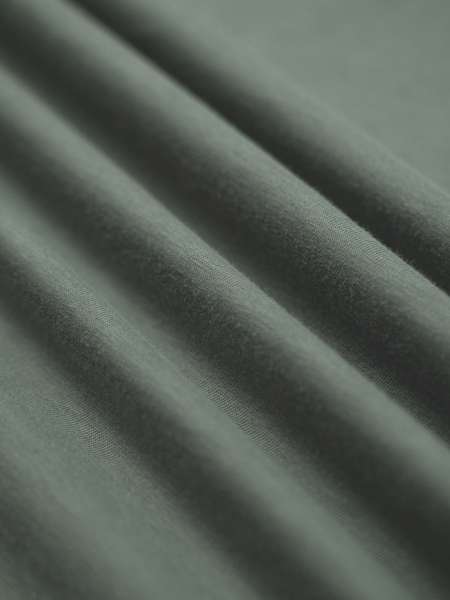 Mercury Green Tall V-Neck Stratusoft Fabric Detail | Fresh Clean Threads